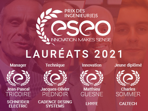 Prix Ingénieurs ESEO : lauréats 2021