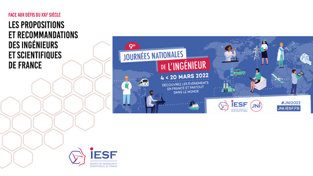 Découvrez le livre blanc IESF 2021 et notez la date des Journées Nationales des Ingénieur(e)s 2022 !