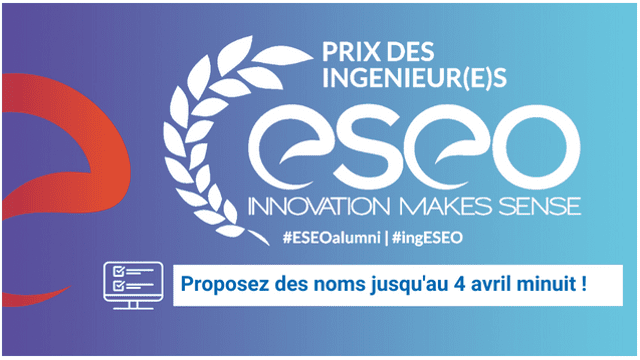Prix #ingESEO 2024 : ouverture de l'appel à soumission de noms !