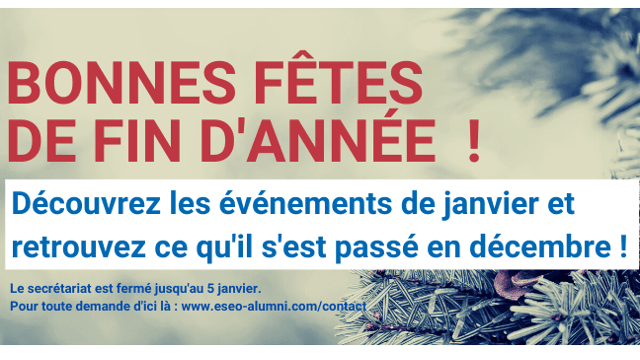 Bonnes fêtes de fin d'année et merci pour votre engagement !