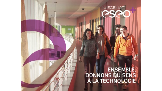 Mécénat ESEO+ : donner pour soutenir l'avenir !