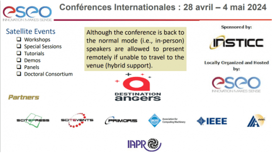 6 International scientific conferences hosted on the ESEO Angers campus