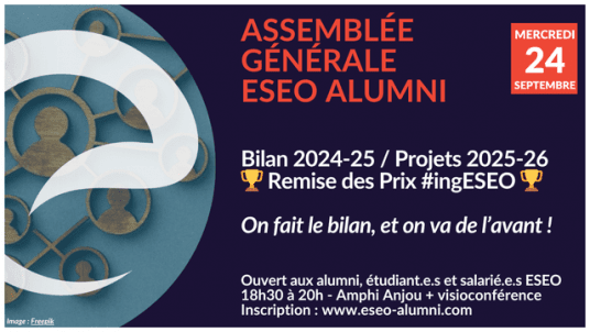 Assemblée Générale ESEO Alumni + Remise des Prix #ingESEO