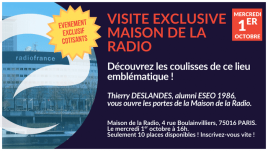 Visite de la Maison de la Radio